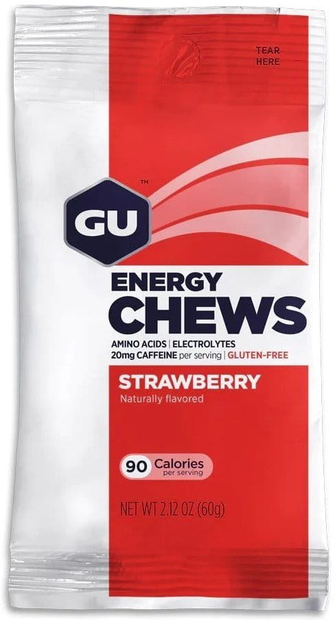 Energiegele GU Energy Chews 60 g Strawberry