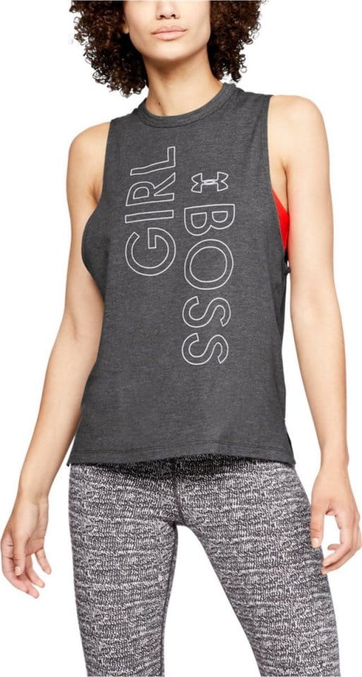 Singlet Under Armour Graphic GIRL BOSS MUSCLE TANK