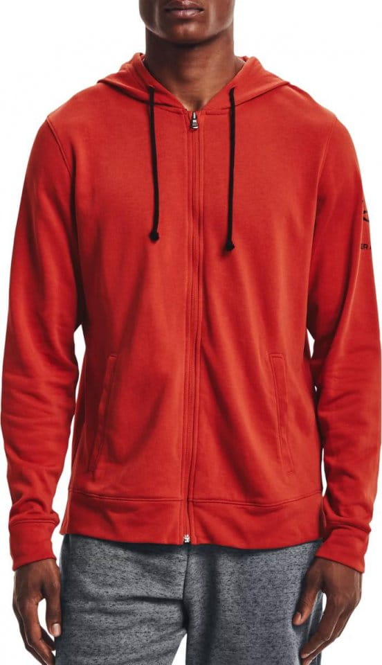 Hoodie Under Armour UA RIVAL TERRY FZ HD-ORG