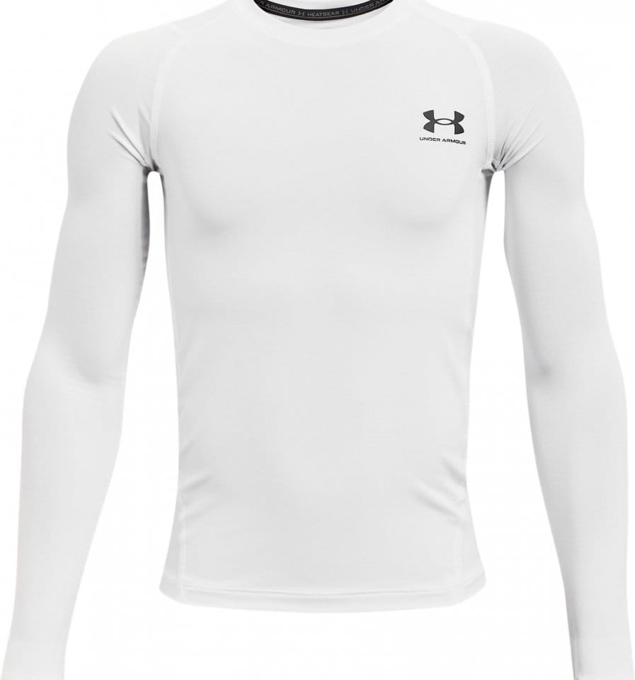 Langarm-T-Shirt Under UA HG Armour LS-WHT
