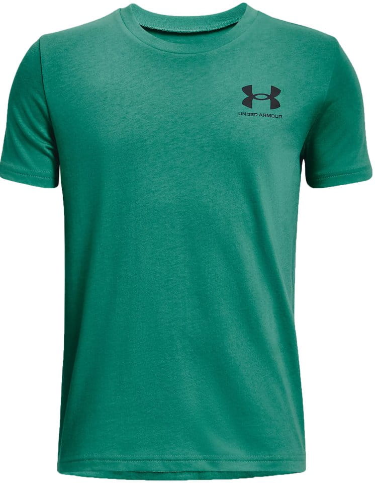 T-Shirt Under Armour UA SPORTSTYLE LEFT CHEST SS-GRN