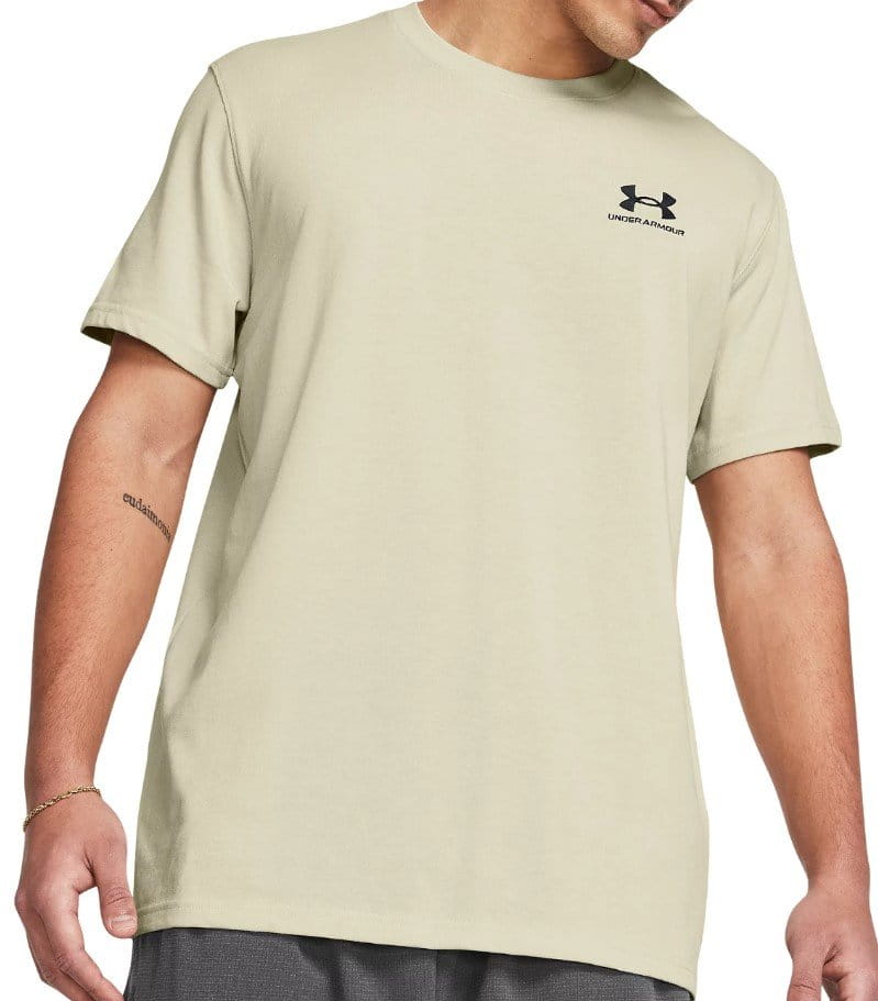 T-Shirt Under Armour UA M LOGO EMB HEAVYWEIGHT SS-BRN