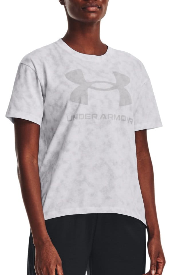 T-Shirt Under Armour UA Logo Aop Heavyweight