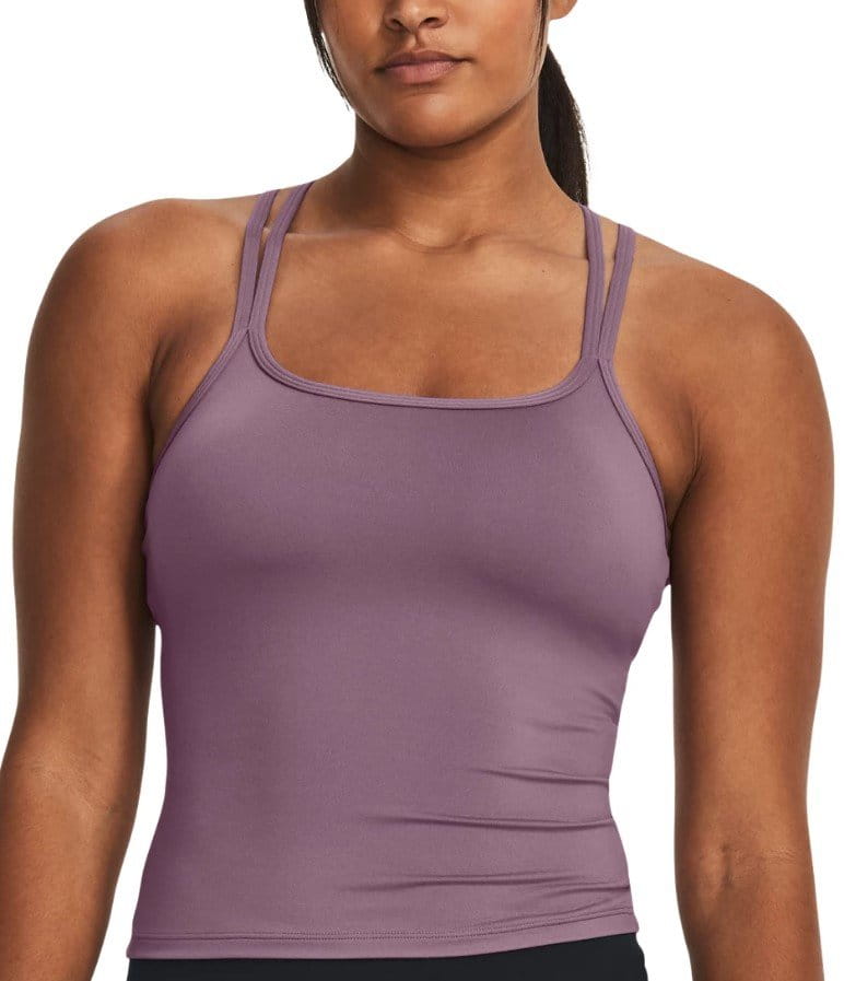 Singlet Under Armour Meridian Fitted Tank-PPL
