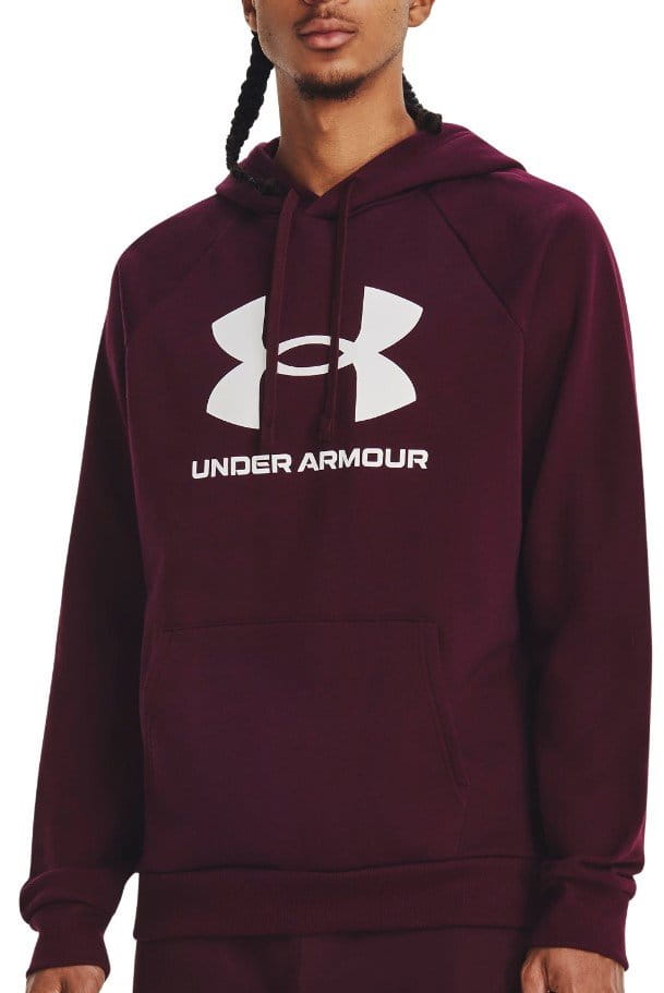 Hoodie Under Armour UA Rival Fleece Logo HD-MRN