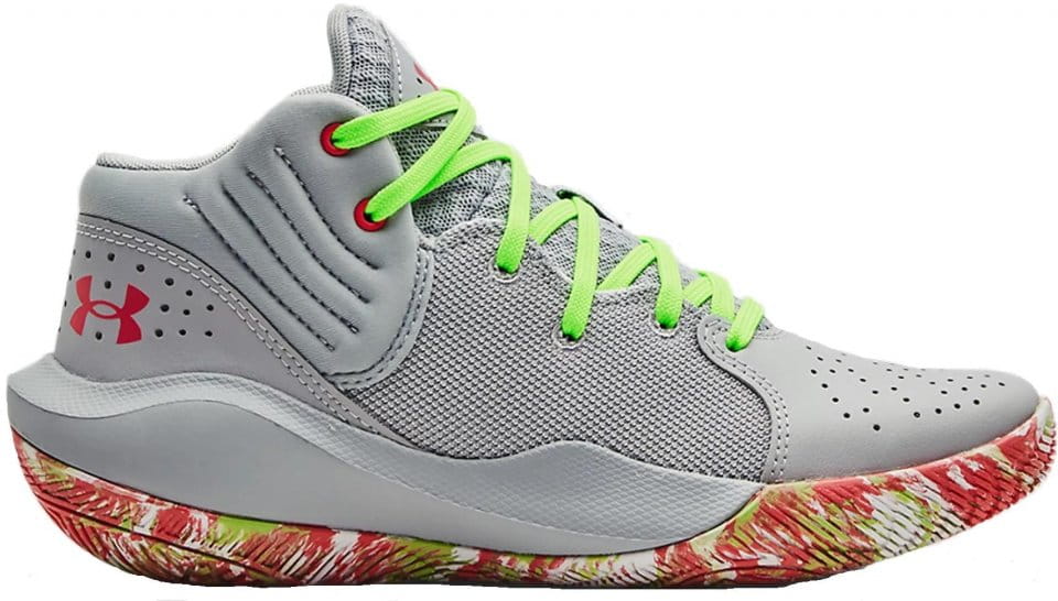 Basketball Schuhe Under Armour UA GS Jet '21-GRY - Top4Running.at