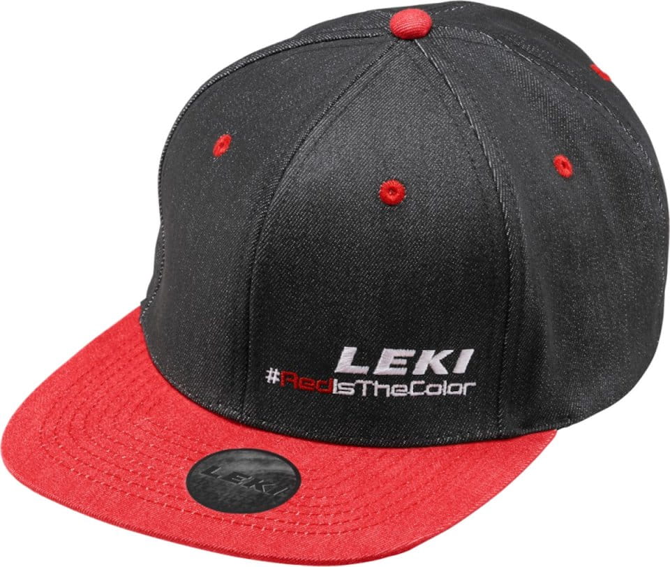 Kappe Leki Caps Snapback Cap #Red