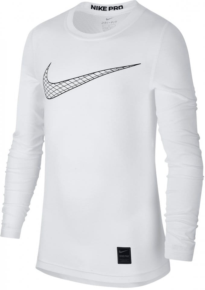 Langarm-T-Shirt Nike B NP TOP LS COMP HO18 2
