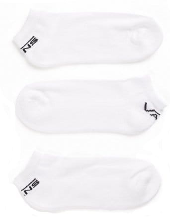 Socken Vans MN CLASSIC LOW (6.5-9, 3PK) White