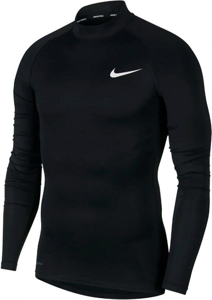 Langarm-T-Shirt Nike M Pro TOP LS TIGHT MOCK