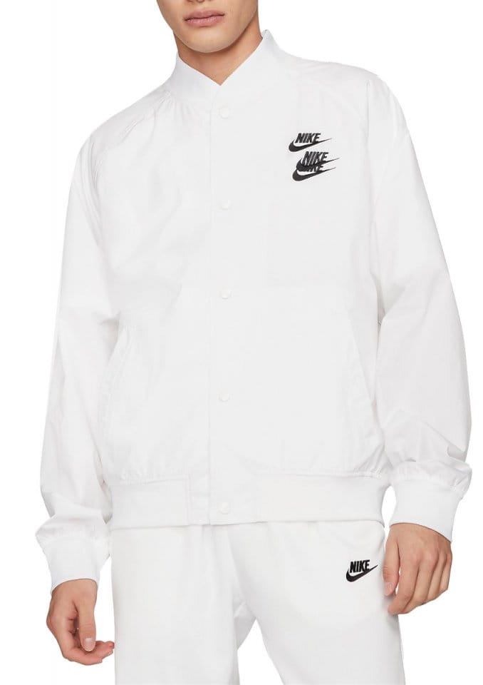 Nike Woven Jacke Weiss Schwarz F100