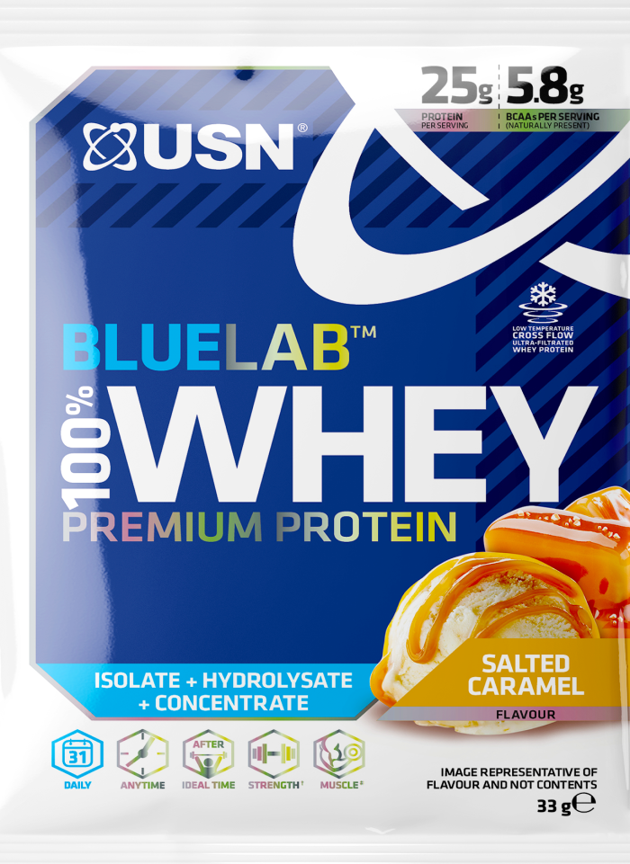 Molkenproteinpulver USN 100% Premium BlueLab Probe 34g