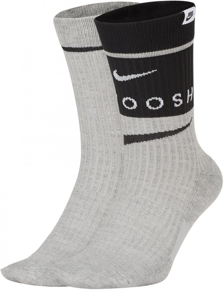 Socken Nike U SNKR SOX CREW 2PR - SWOOSH
