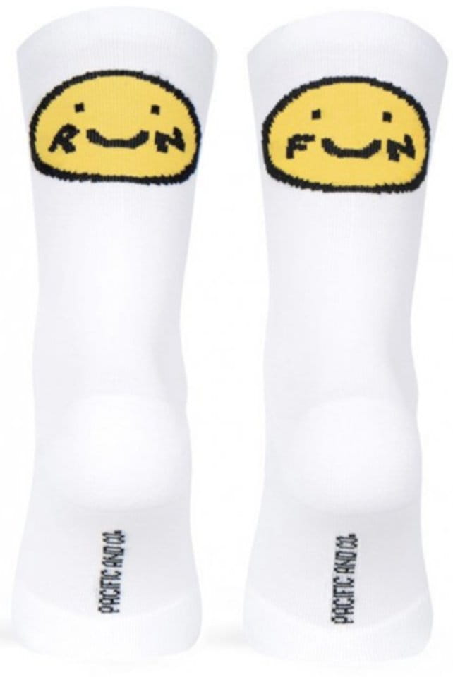 Socken Pacific and Co SMILE RUN (White)
